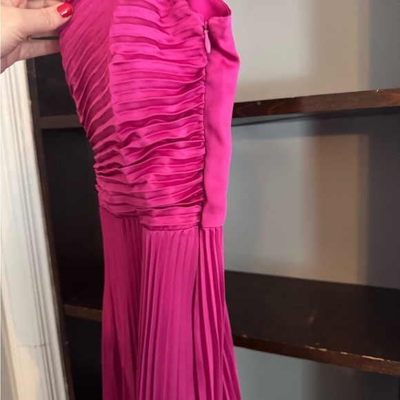 Club Monaco Pink Pleated Gown - Picture 5 of 10